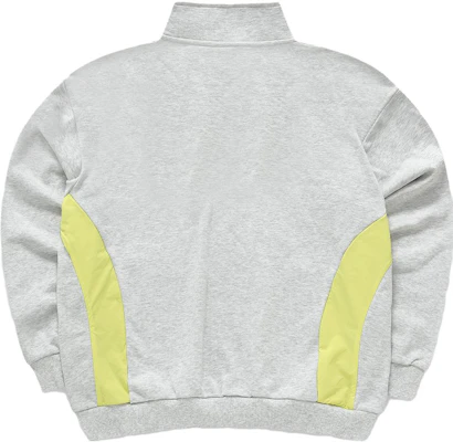 FILA FUSION x Beams 拼接復古針織運動外套 灰色 T11M349501F-MG Lookbook FILA FUSION x Beams 拼接復古針織運動外套 灰色 T11M349501F-MG