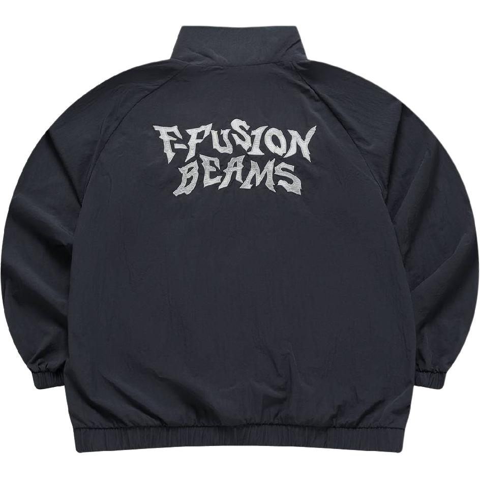 FILA FUSION BEAMS Navy Zip-Up Lettering Loose Fit Jacket Unisex T11U429701F-NV 圖 3