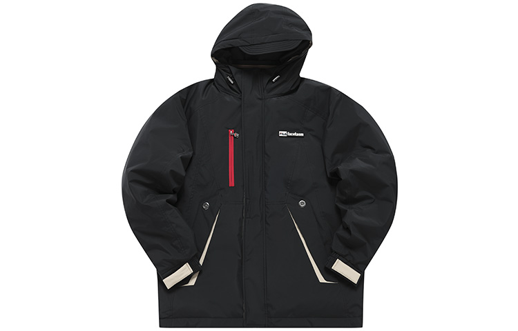 Order FILA FUSION x FACETASM 黑色時尚羽絨服 T11M247907F-BK