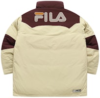 FILA Fusion x FACETASM 男女款黃拼色寬鬆羽絨外套 T11U347901F-YE Lookbook FILA Fusion x FACETASM 男女款黃拼色寬鬆羽絨外套 T11U347901F-YE