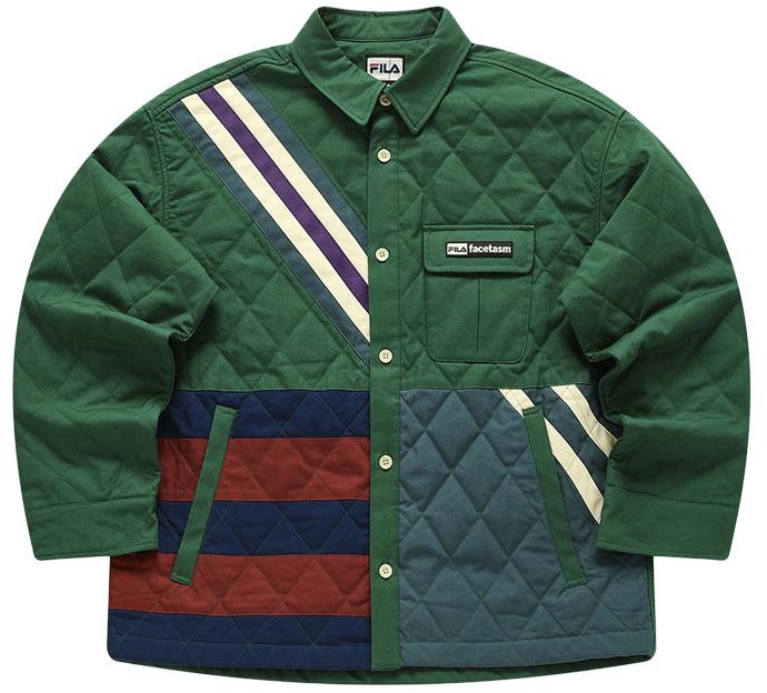 fila-fusion-x-facetasm-striped-loose-fit-patchwork-cotton-jacket-pine-needle-green-t11-u417902-f-gn
