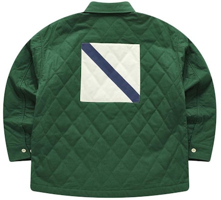 FILA Fusion x FACETASM 拼接條紋寬鬆棉外套 松針綠色 T11U417902F-GN Lookbook FILA Fusion x FACETASM 拼接條紋寬鬆棉外套 松針綠色 T11U417902F-GN