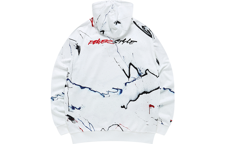 FILA FUSION FUTURA Hoodie Embroidered Text Unisex Lightning Iridescent Design T11U138201FWT 圖 3