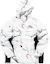 Buy FILA FUSION x FUTURA Jaket Hoodie Kolaborasi Putih Motif Splatter. T11M138704F-WT