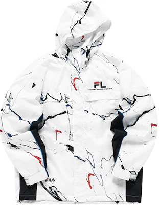 FILA FUSION x FUTURA Jaket Hoodie Kolaborasi Putih Motif Splatter. T11M138704F-WT Order FILA FUSION x FUTURA Jaket Hoodie Kolaborasi Putih Motif Splatter. T11M138704F-WT