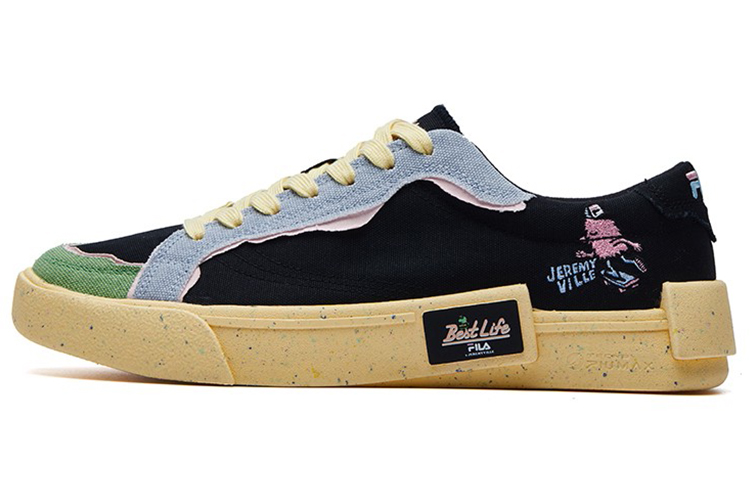 Buy FILA FUSION × Jeremyville ブラック T12M135104FBG