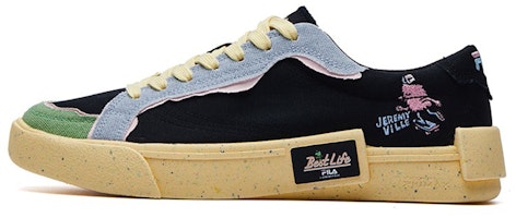 FILA FUSION x Jeremyville 'Black' T12M135104FBG FILA FUSION x Jeremyville 'Black' T12M135104FBG