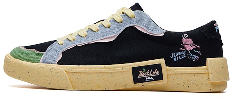 FILA FUSION x Jeremyville 'Hitam' T12M135104FBG Buy FILA FUSION x Jeremyville 'Hitam' T12M135104FBG