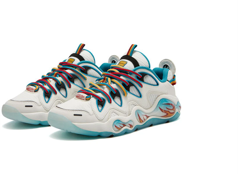 Baskets FILA FUSION x Mitchell & Ness Bank Vertical ''Blanc Bleu'' T12M343217FBS Lookbook Baskets FILA FUSION x Mitchell & Ness Bank Vertical ''Blanc Bleu'' T12M343217FBS