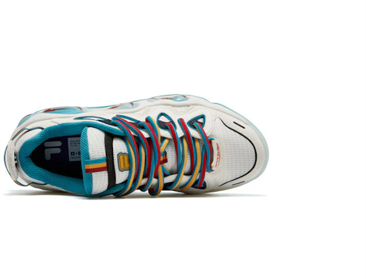 Baskets FILA FUSION x Mitchell & Ness Bank Vertical ''Blanc Bleu'' T12M343217FBS Shop Baskets FILA FUSION x Mitchell & Ness Bank Vertical ''Blanc Bleu'' T12M343217FBS