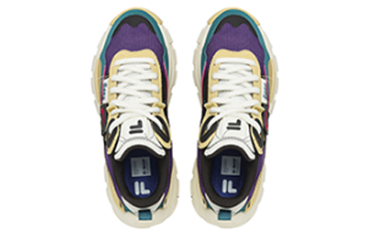 Lookbook 휠라 퓨전 x N°21 본 스니커즈 '퍼플 멀티' T12M241203FPV