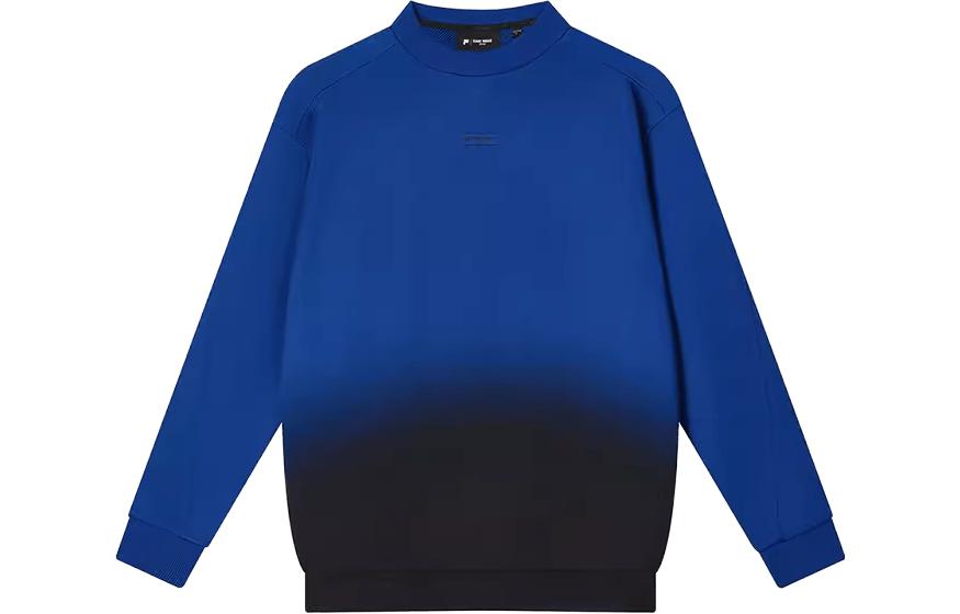 Order FILA Fusion x TEAM WANG 男女款拼接長袖運動衫 - 托裡藍 T11U349204F-BU