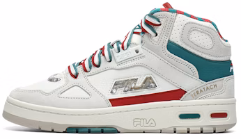 FILA FUSION x Teratach Vintage Basketball Shoes 'White' T12M219107FBD FILA FUSION x Teratach Vintage Basketball Shoes 'White' T12M219107FBD