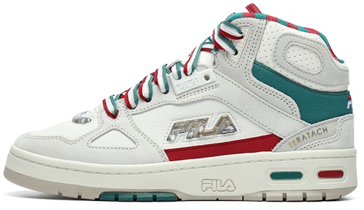 FILA FUSION x Teratach 复古篮球鞋 '白色' T12M219107FBD Buy FILA FUSION x Teratach 复古篮球鞋 '白色' T12M219107FBD