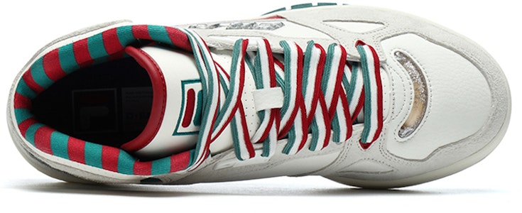 FILA FUSION x Teratach 复古篮球鞋 '白色' T12M219107FBD Lookbook FILA FUSION x Teratach 复古篮球鞋 '白色' T12M219107FBD