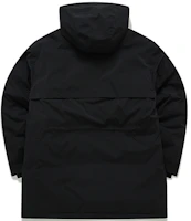 Lookbook FILA Fusion x White Mountaineering 男款黑色可拆卸口袋羽絨外套 T11M147908F-BK