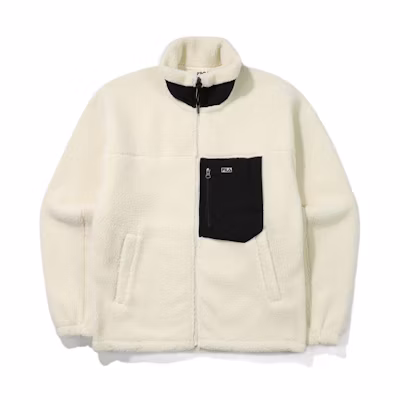 FILA FW22 Retro Sports Stand Collar Loose Jacket - Off-White FS2PLE4103X-CRM