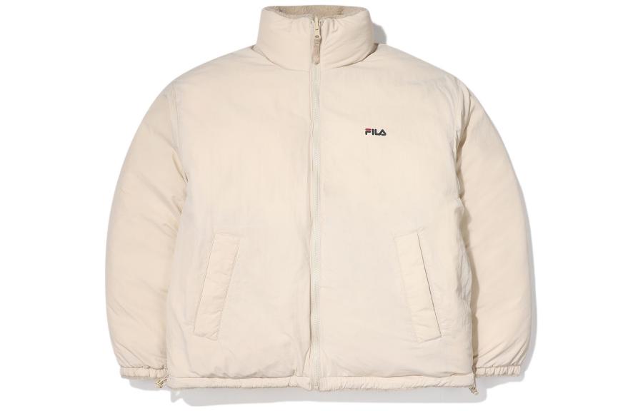 FILA FW22 Reversible Quilted Jacket Brown Unisex FS2JKE4802X-BEI