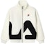 Buy FILA FW23 Jaket Fleece Retro Big Logo Colorblock Unisex Tebal Hangat. F51U248926F