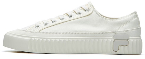 FILA Gear Canvas Shoes White F12M124342FGA FILA Gear Canvas Shoes White F12M124342FGA