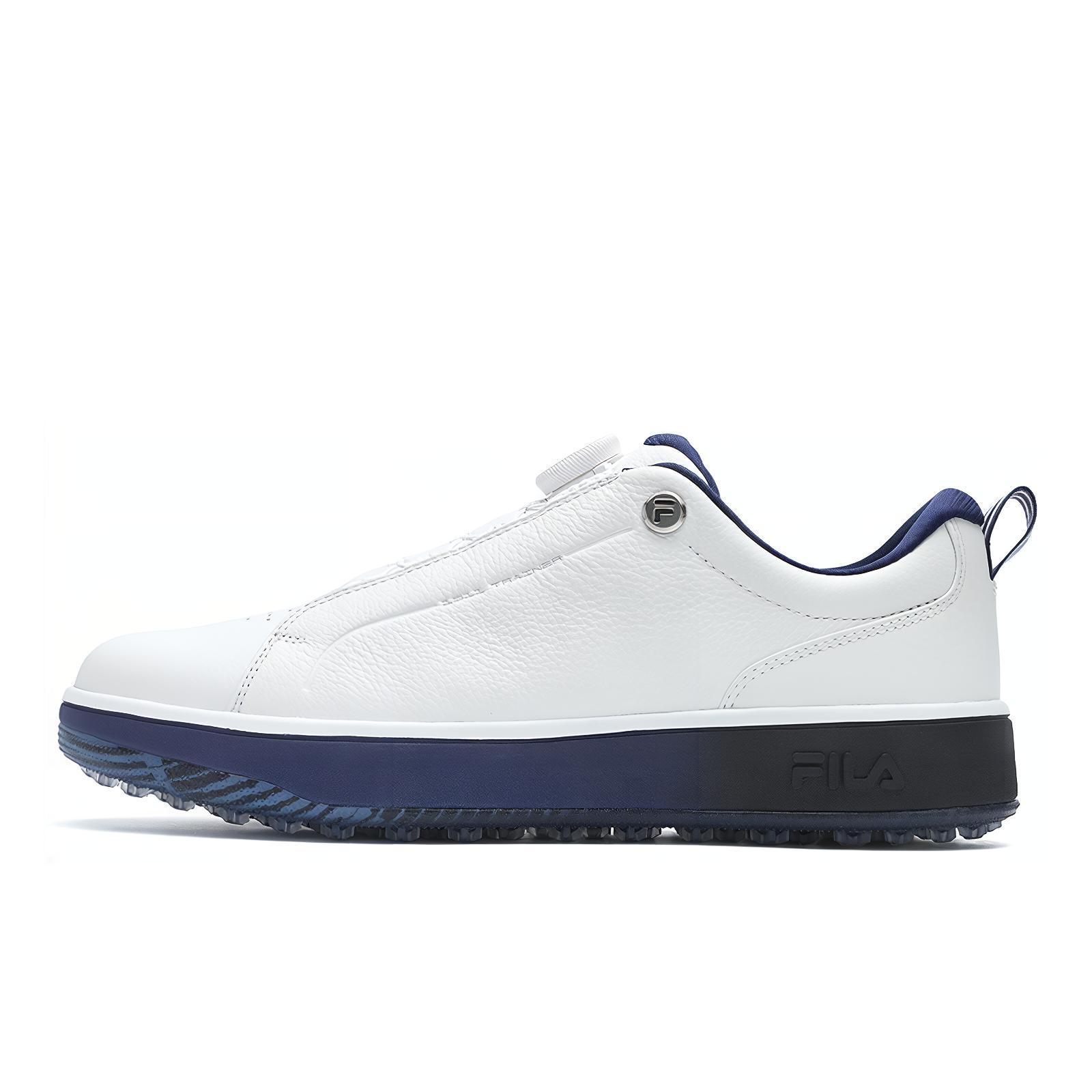 FILA GF 1911 Trainer Sport Performance Golf Shoes White Low-Top Non-Slip A12M421702FBW