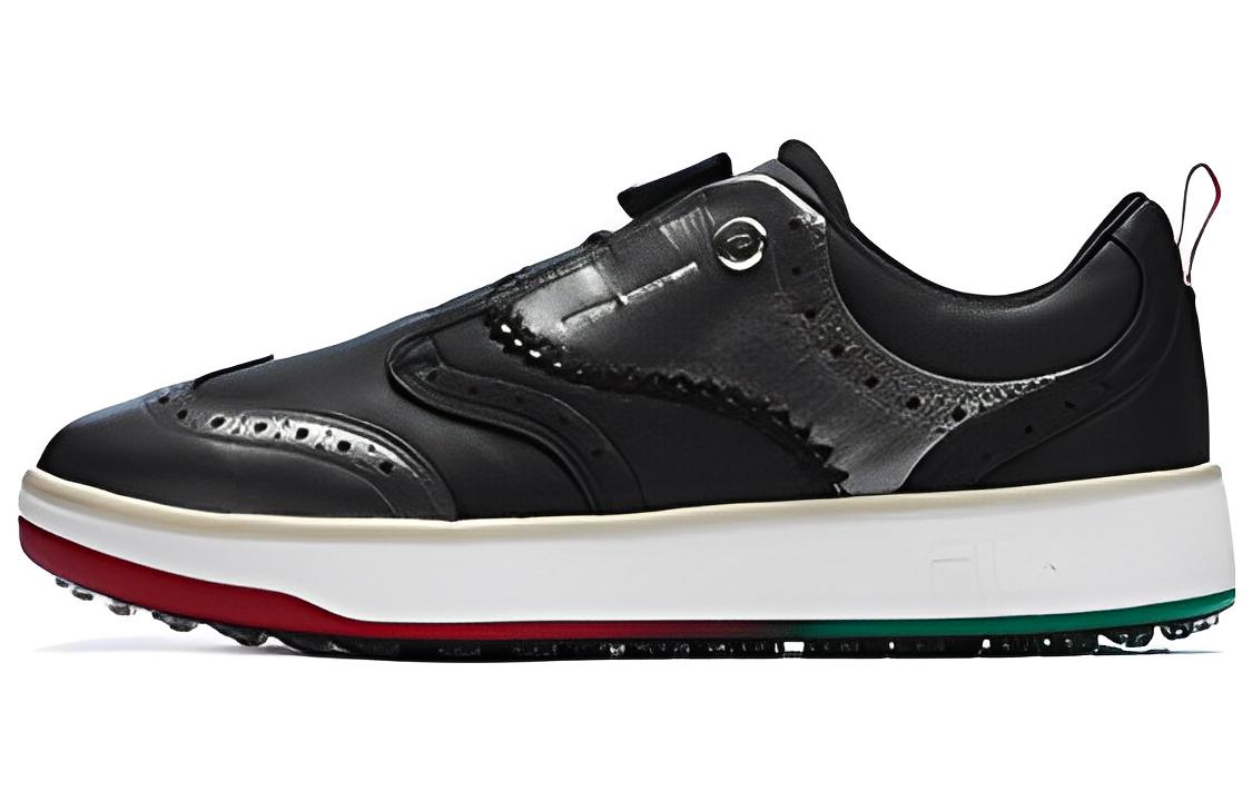 FILA GF Derby Skate Shoes 'Black Silver' A12M311703FBK
