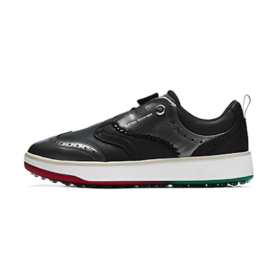FILA GF Derby Skate Shoes 'Black Silver'