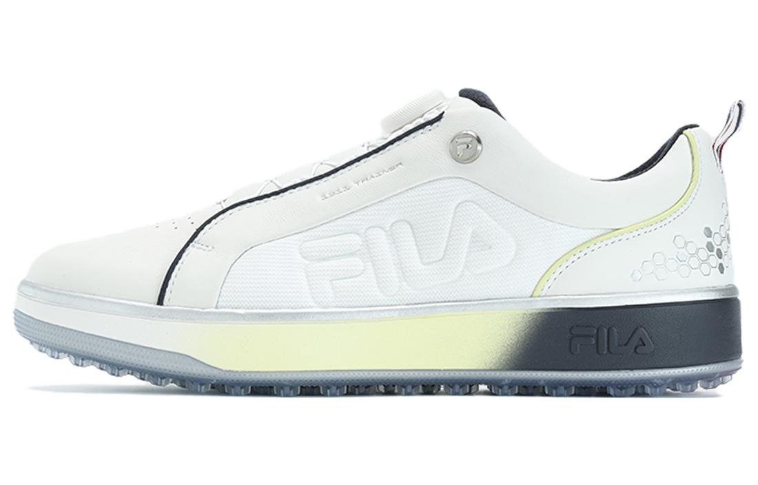 Buy フィラ ゴルフ 1911 トレーニングシューズ (白/黄) A12M321715FBW