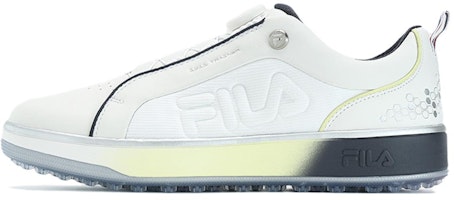 FILA Golf 1911 Training Shoes 'White Yellow' A12M321715FBW FILA Golf 1911 Training Shoes 'White Yellow' A12M321715FBW