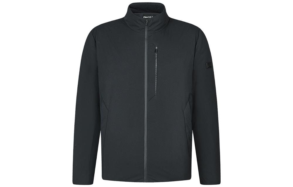 Order FILA Golf  Elite Black Down Jacket with Stand Collar A11M345914F-BK