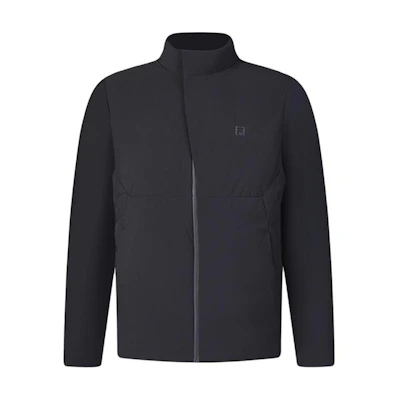 FILA Golf Soft Down Jacket with Stylish Stand Collar in Legend Blue. A11M445932F-NV