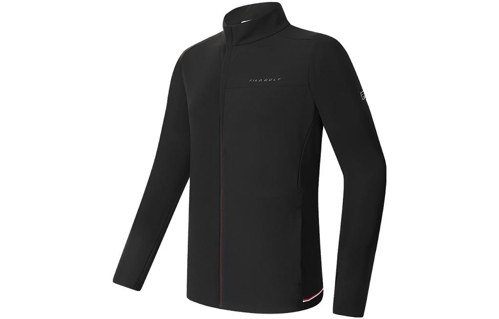 Shop Chaqueta deportiva FILA Golf negra de cuello alto sólido. A11M345502FBK