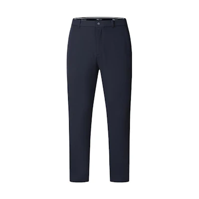 FILA Golf Solid Straight-Leg Woven Casual Pants - Legend Blue. A11M415805FNV