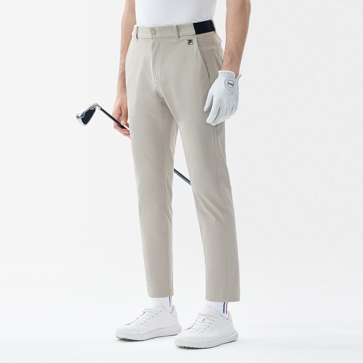 Sizing FILA ゴルフ カジュアル アウトドア 秋用 メンズ ジョガーパンツ カーキ グレー A11M235812F-DK