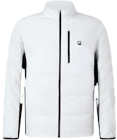 FILA Golf Jaket Puffer Pria Elite Warna Blok - Jade White. A11M345704F-WT Order FILA Golf Jaket Puffer Pria Elite Warna Blok - Jade White. A11M345704F-WT