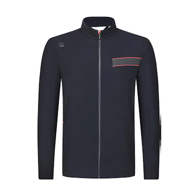 FILA Golf Elite Solid Knit Jacket Navy Blue A11M415502F-NV