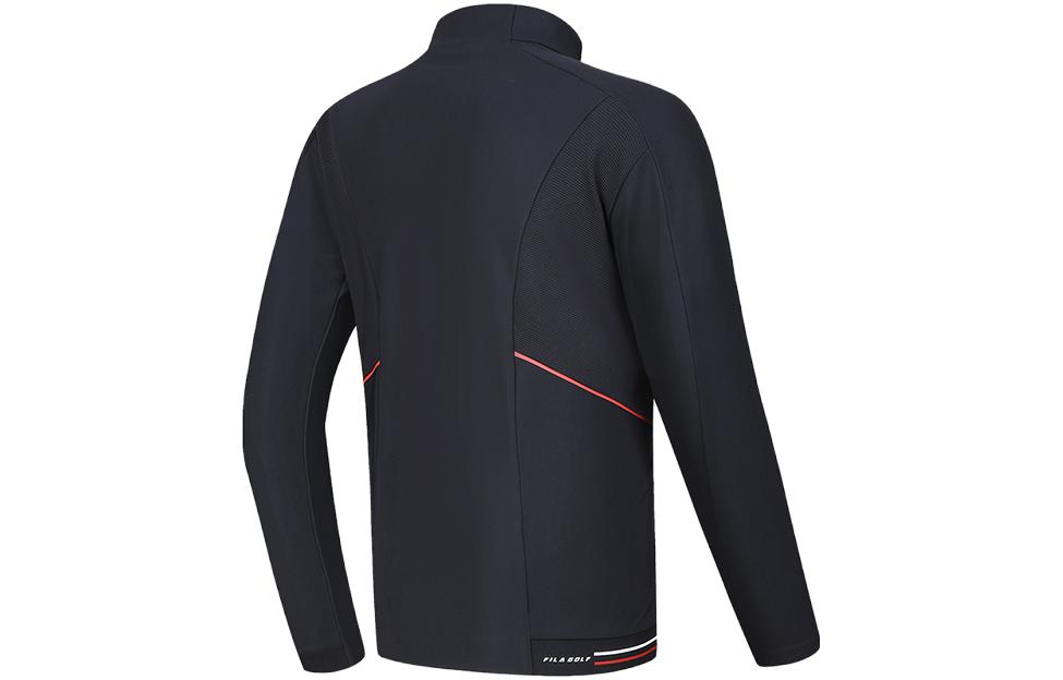 FILA Golf Elite Solid Knit Jacket Navy Blue A11M415502F-NV 圖 3