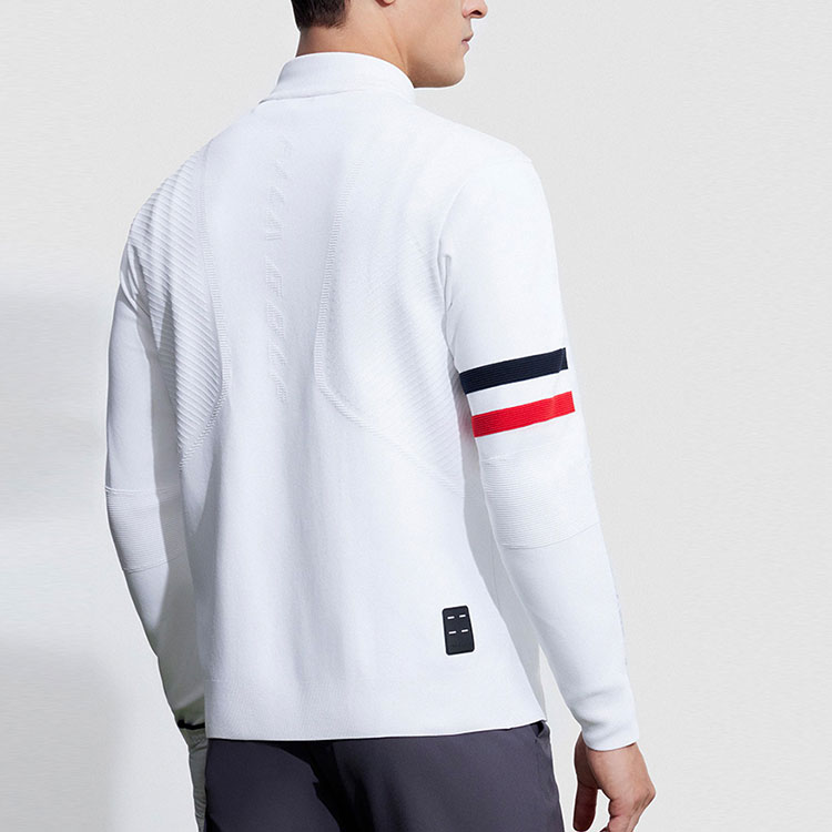 FILA Golf Gradient Zip-Up Stand Collar Jacket for Men A11M345406F-WT 圖 4