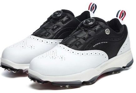 FILA斐樂 Gf Oxford Spike 硬釘 減震防滑耐磨 低幫 高爾夫球鞋 黑白 Order FILA斐樂 Gf Oxford Spike 硬釘 減震防滑耐磨 低幫 高爾夫球鞋 黑白