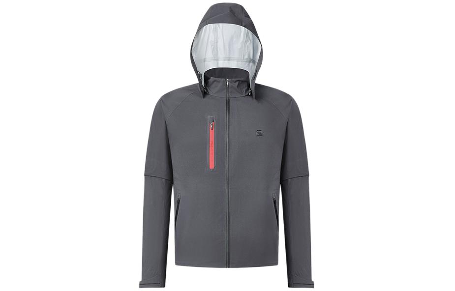 Lookbook Jaket Golf Berkerudung Anyaman Hitam FILA Series A11M415707F-BK