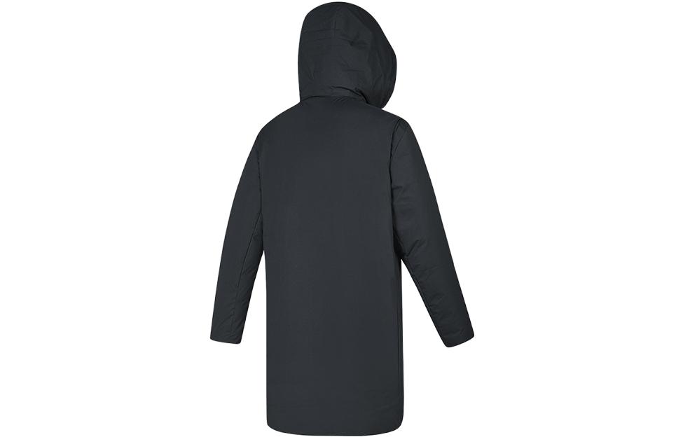 FILA Golf Series  Long Hooded Down Jacket - Solid Black A11M345903FBK 圖 3