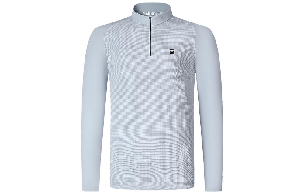 Order FILA 高爾夫系列 素色精英長袖Polo衫 A11M345210F-GY