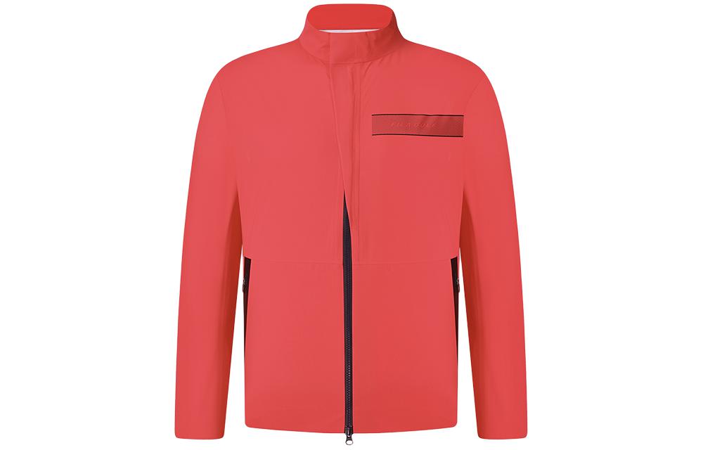 FILA Golf Series Solid Color Elite Golf Jacket Fluorescent Flame Red A11M415708F-RD 圖 2