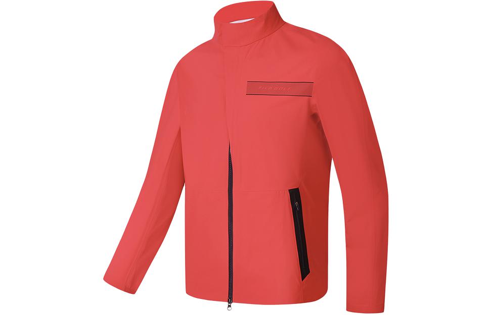 FILA Golf Series Solid Color Elite Golf Jacket Fluorescent Flame Red A11M415708F-RD 圖 4