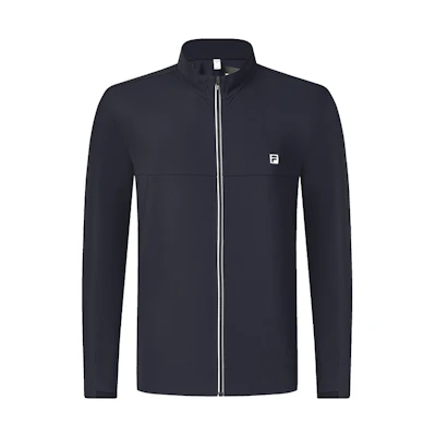 FILA Golf Soft Knit Long Sleeve Jacket - Legend Blue A11M445504F-NV