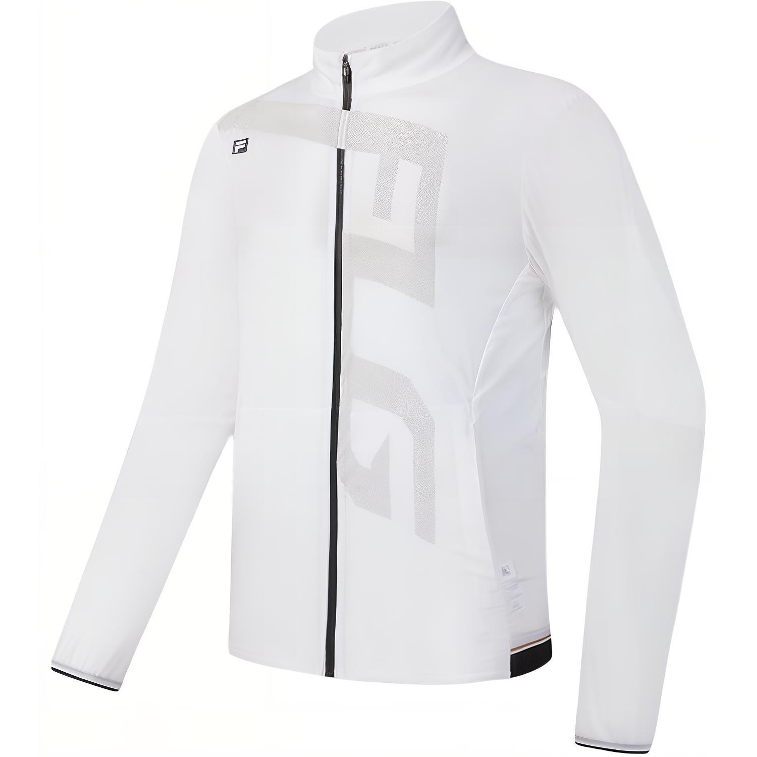 FILA Golf Soft Stretch Zip-Up Jacket - Jade White A11M435702F-WT