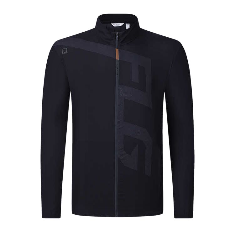 FILA Golf Solid Color High-Neck Long-Sleeve Jacket - Legendary Blue A11M435702F-NV