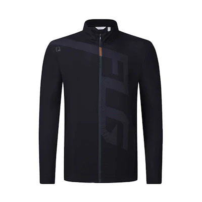 FILA Golf Solid Color High-Neck Long-Sleeve Jacket - Legendary Blue A11M435702F-NV