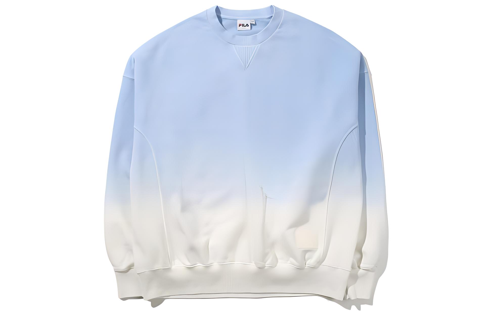 FILA Gradient Crewneck Pullover Sweatshirt Blue Mens FS2POE1106X-FBU