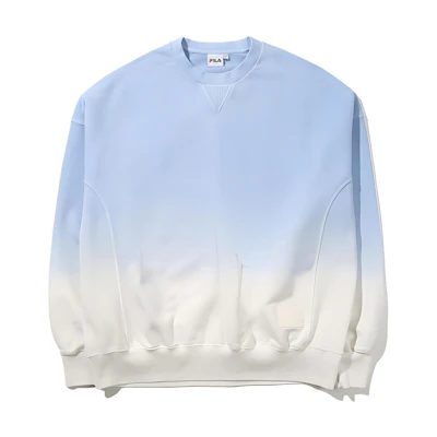 FILA Gradient Crewneck Pullover Sweatshirt Blue Mens FS2POE1106X-FBU